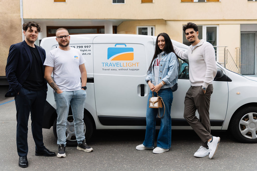 TravelLight founders in Bucharest